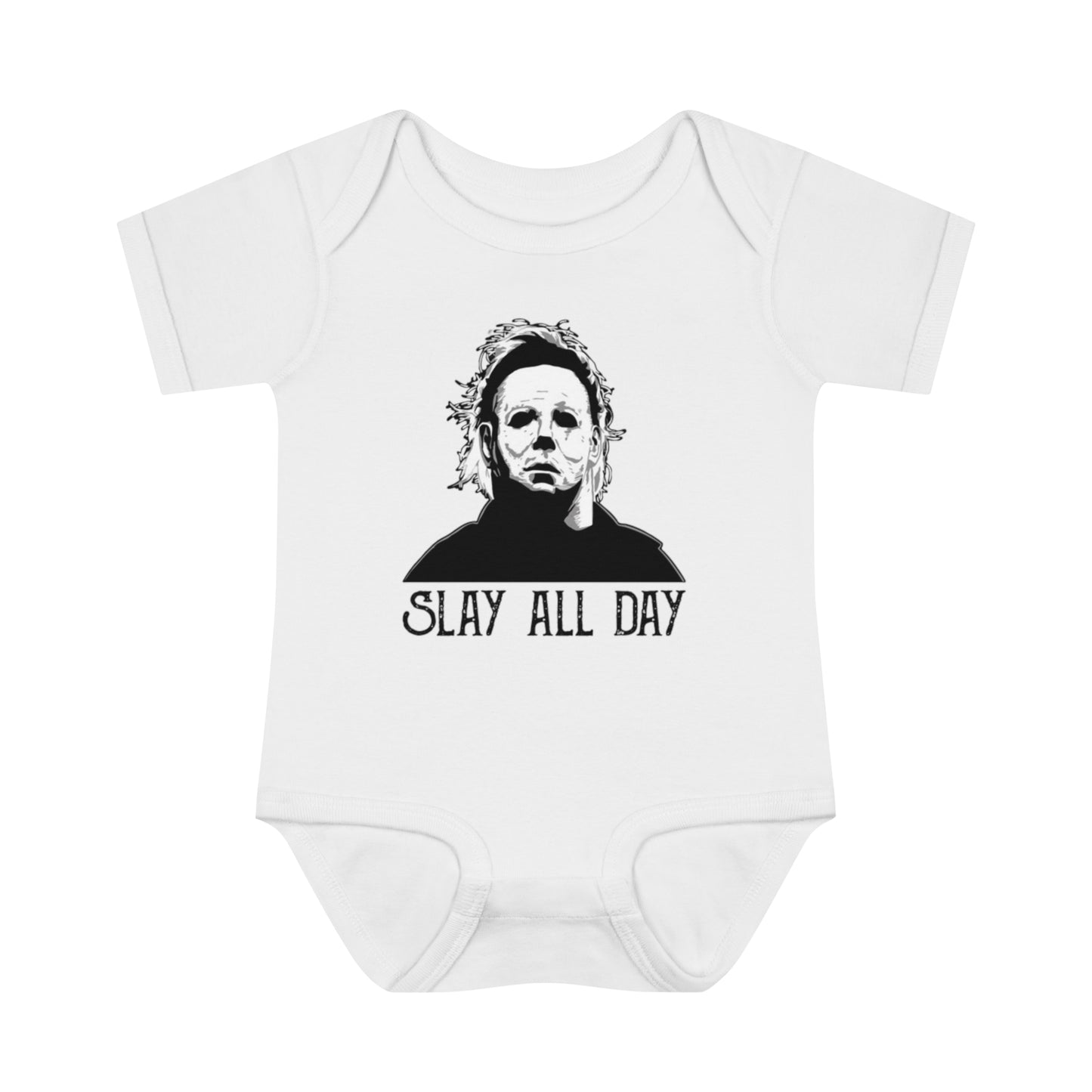 Slay All Day MM - Infant Baby Rib Bodysuit