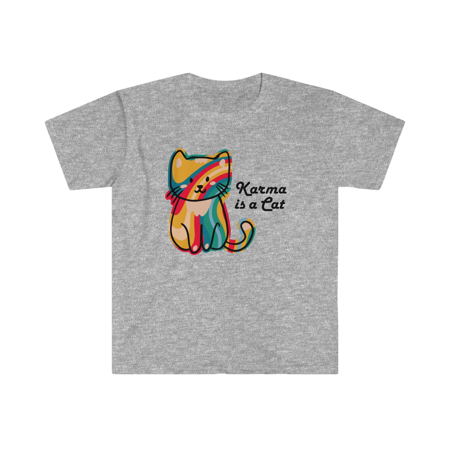 Swifty Karma is a Cat - Unisex Softstyle T-Shirt