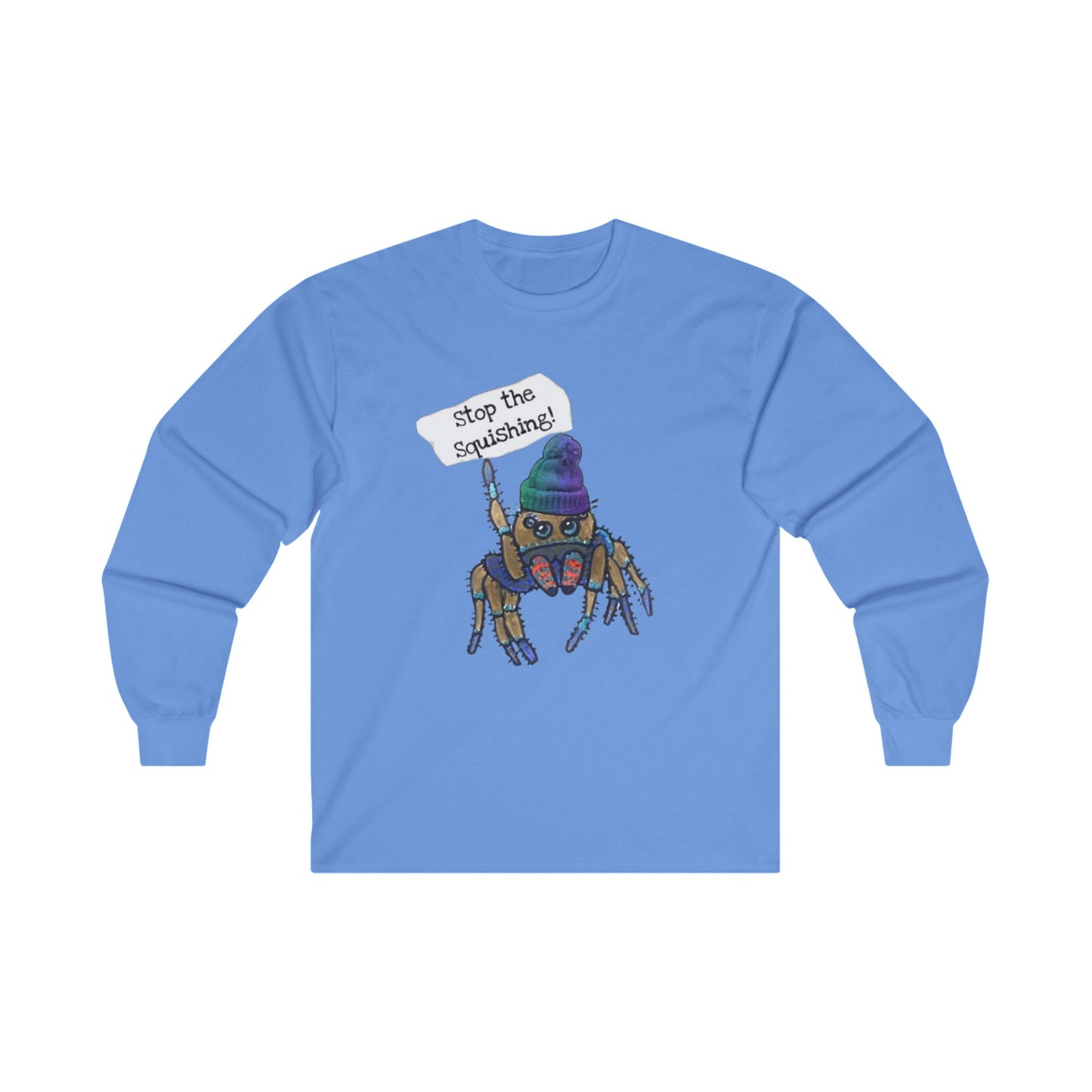 Stop The Squishing - Unisex Ultra Cotton Long Sleeve Tee