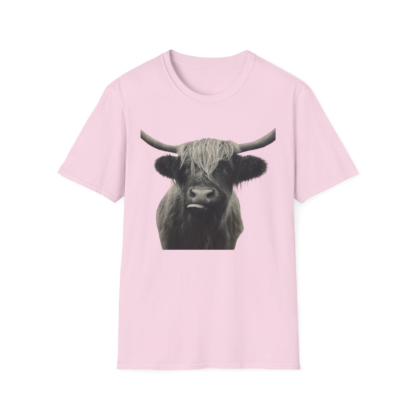 Just a Highland Cow - Unisex Softstyle T-Shirt