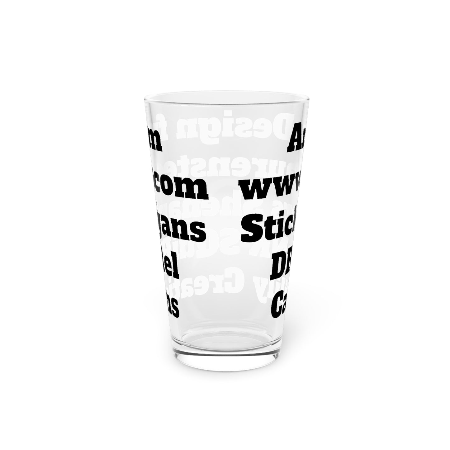 Custom - Pint Glass, 16oz