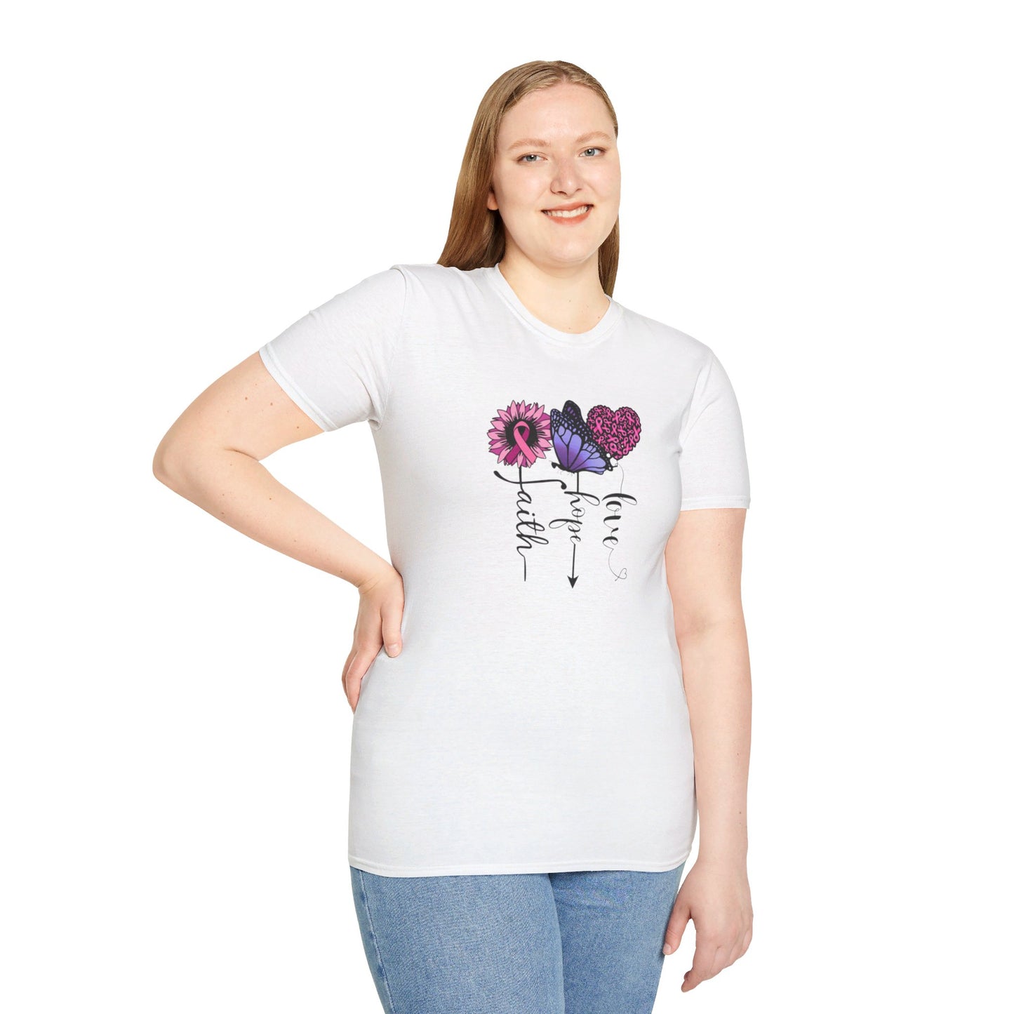 Faith Hope Love - Unisex Softstyle T-Shirt