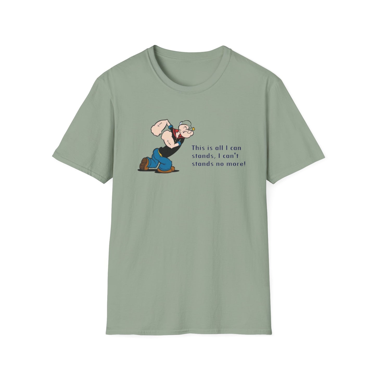 Popeye - Unisex Softstyle T-Shirt | Comfortable Everyday Wear | Perfect for Casual Outings