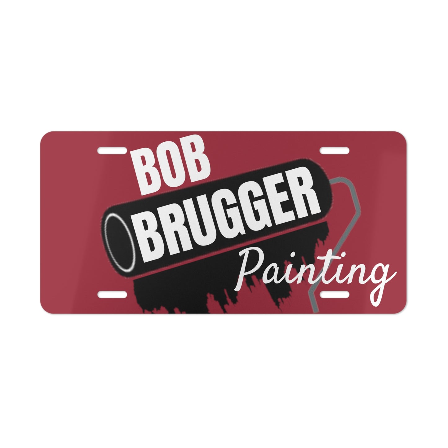 Bob Brugger Painting - Vanity Plate