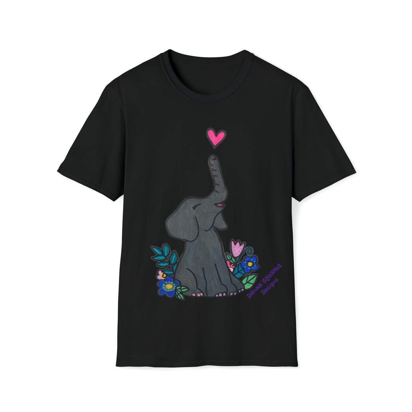 Elephant - Unisex Softstyle T-Shirt