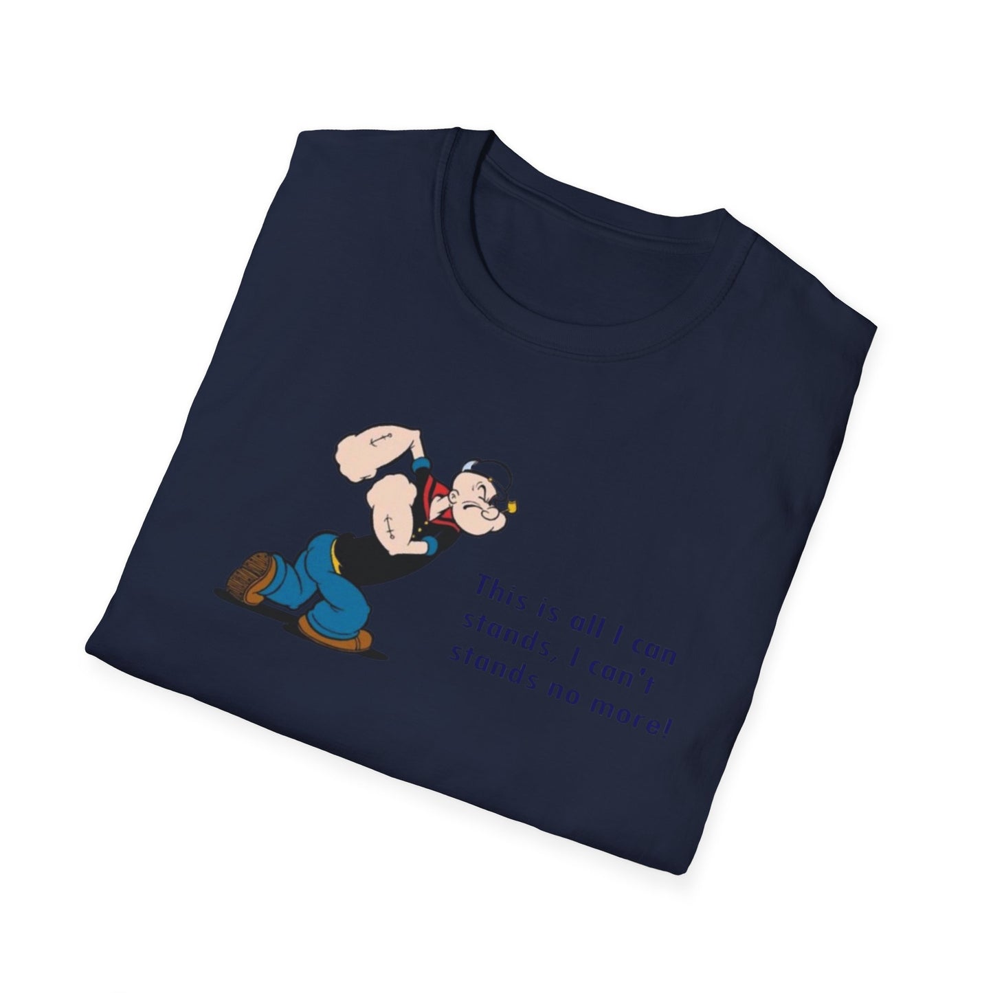 Popeye - Unisex Softstyle T-Shirt | Comfortable Everyday Wear | Perfect for Casual Outings