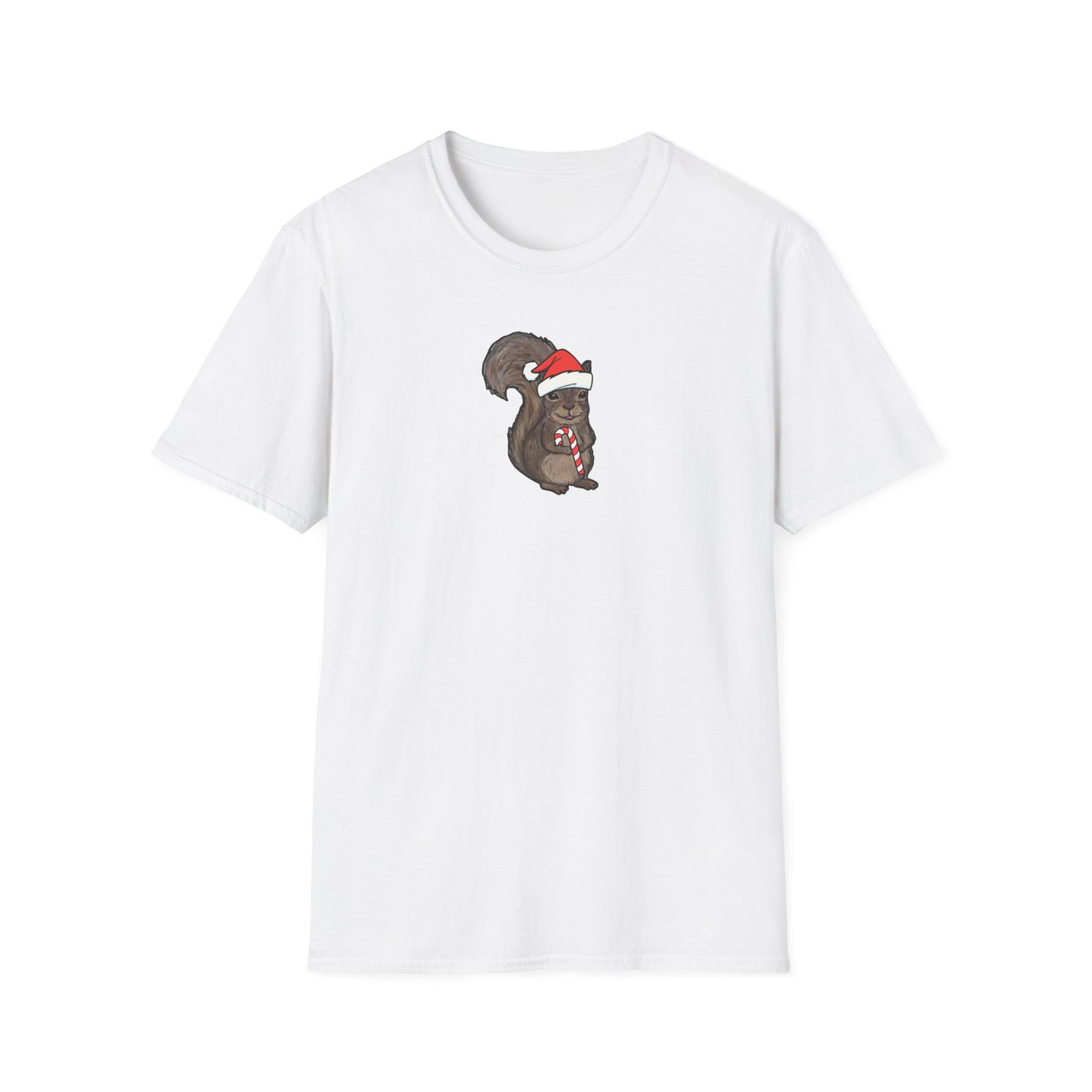 Drunk Squirrel - Unisex Softstyle T-Shirt