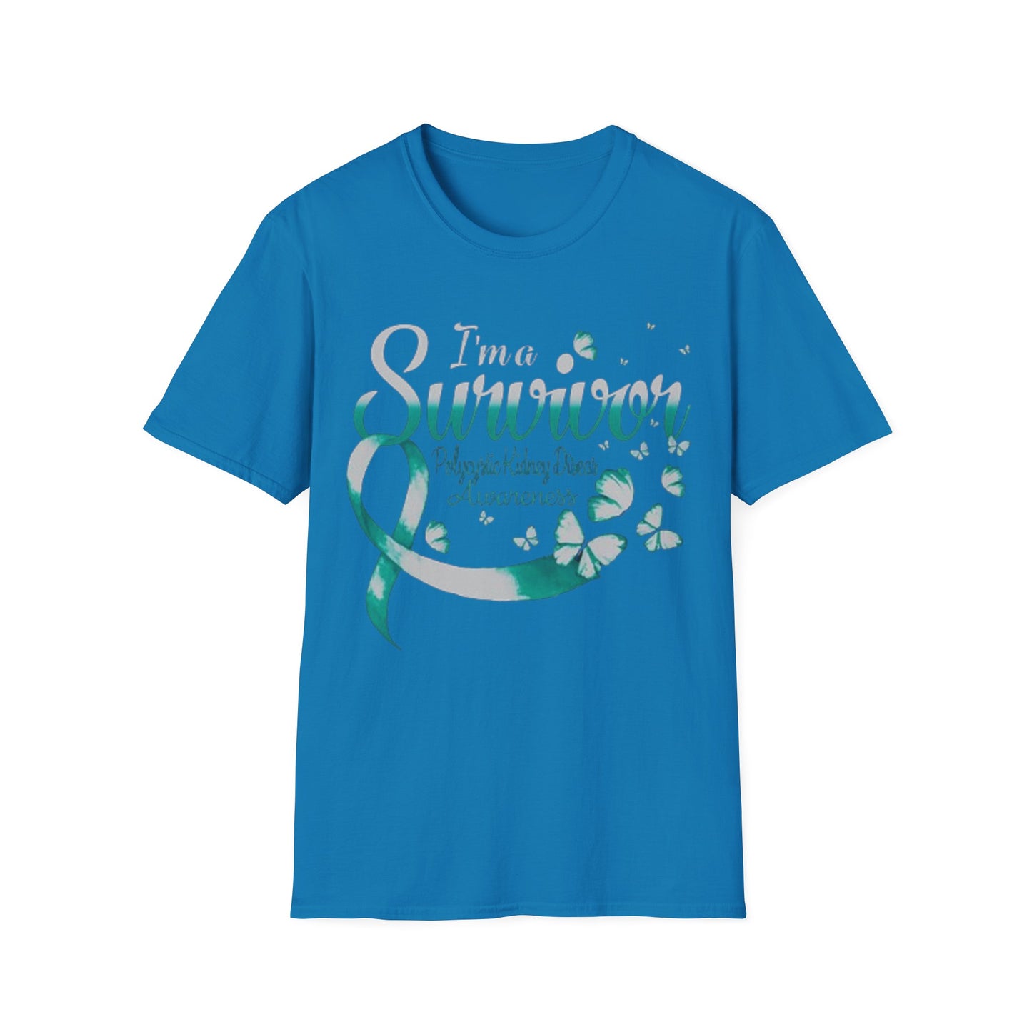 I’m a survivor PKD Awareness - Unisex Softstyle T-Shirt