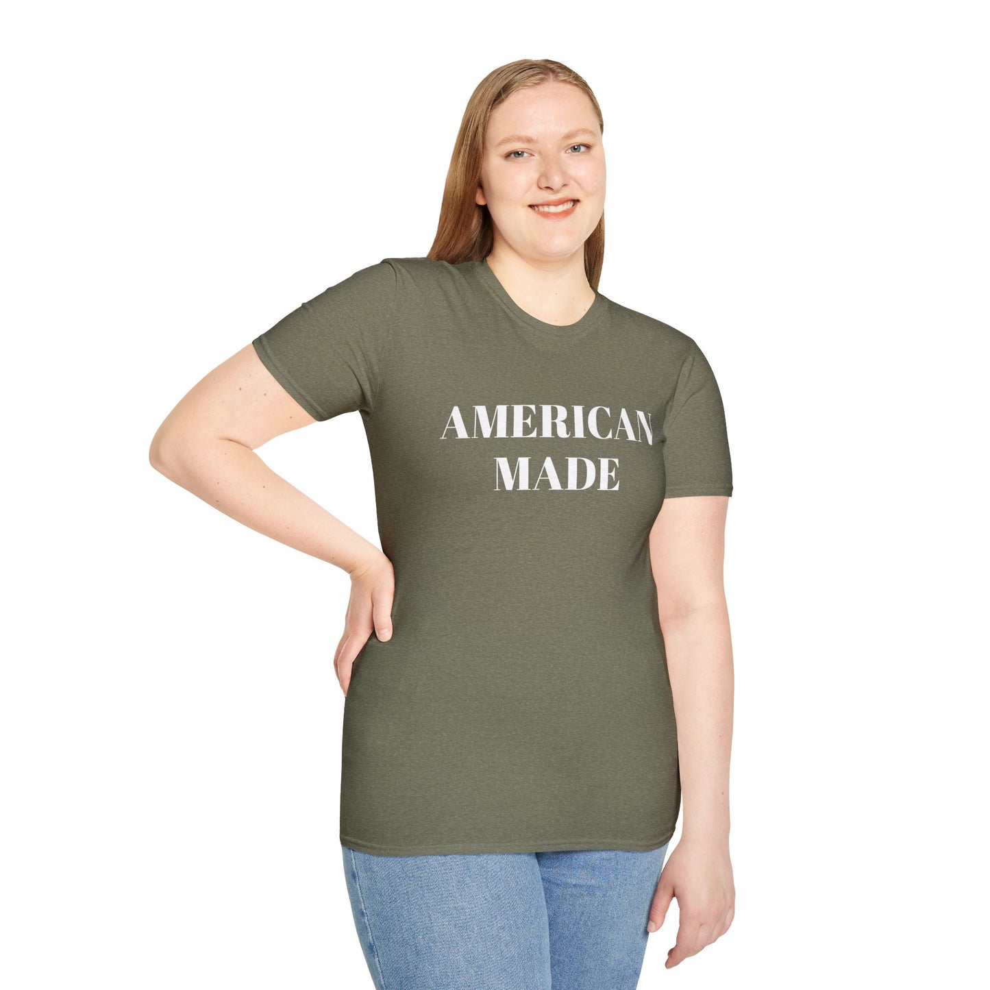 American Made - Unisex Softstyle T-Shirt | Comfortable Everyday Wear | Perfect for Casual Outings