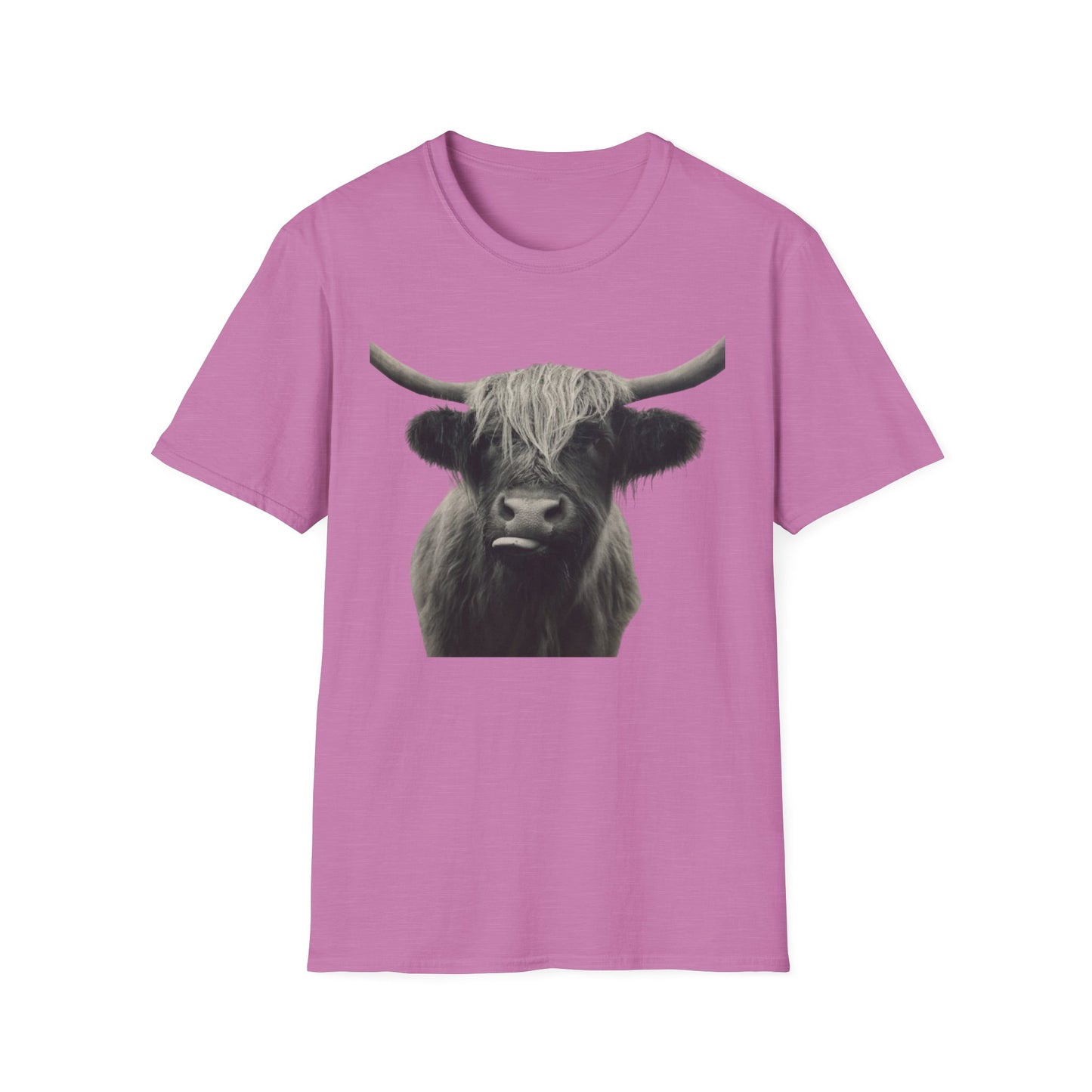 Just a Highland Cow - Unisex Softstyle T-Shirt