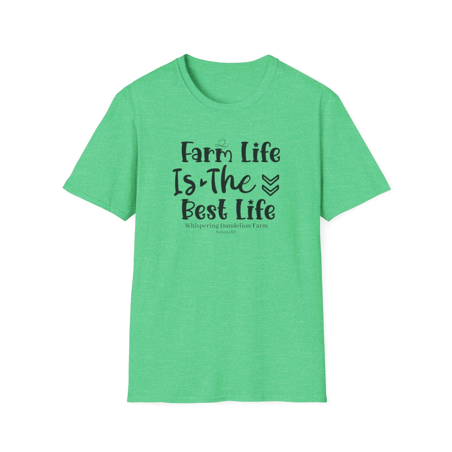 Farm Life is the Best Life WDF - Unisex Softstyle T-Shirt