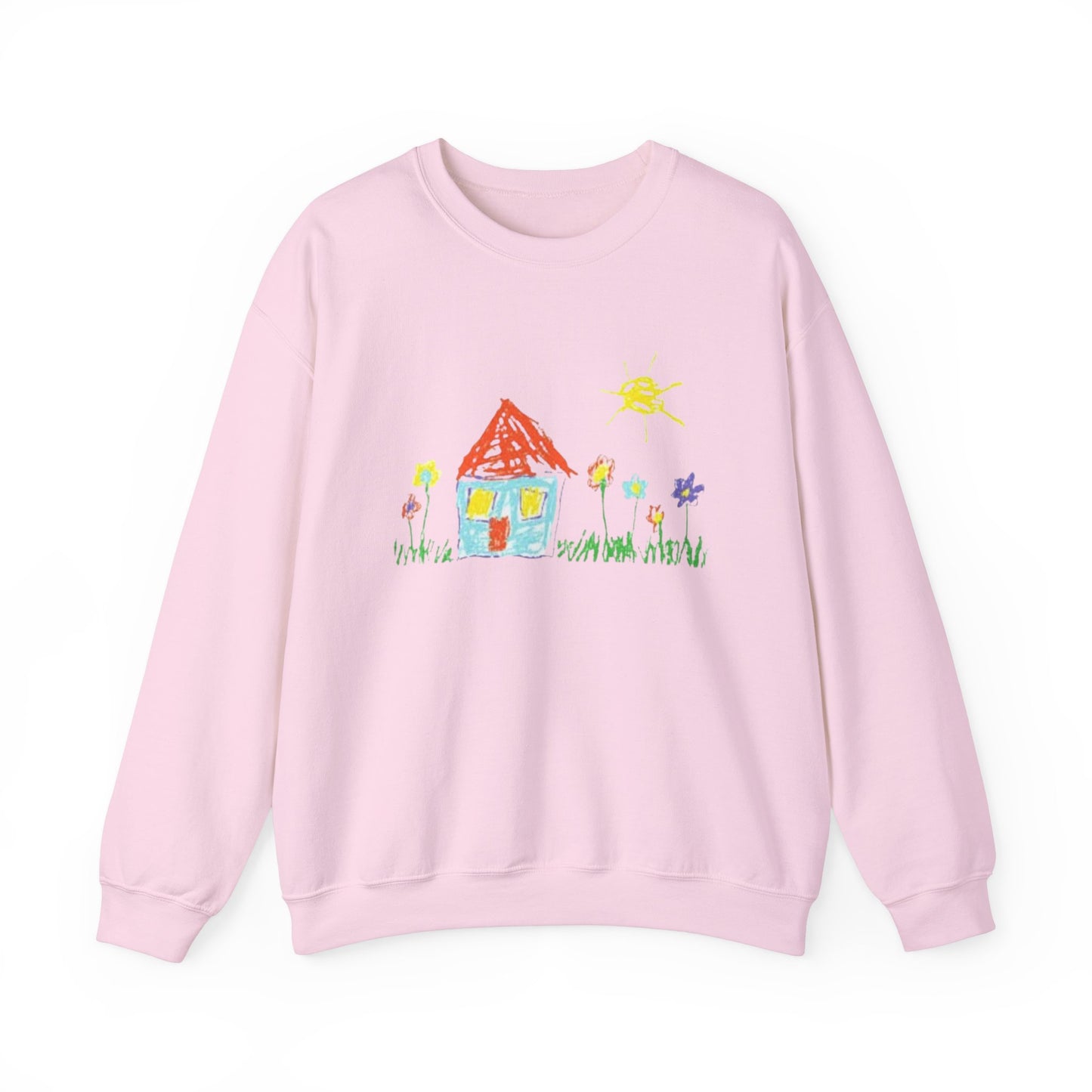 Your Child’s Art on a Shirt - Unisex Heavy Blend™ Crewneck Sweatshirt