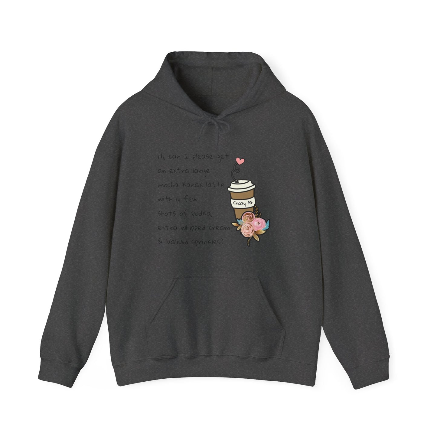 Xanax Latte - Unisex Heavy Blend™ Hooded Sweatshirt