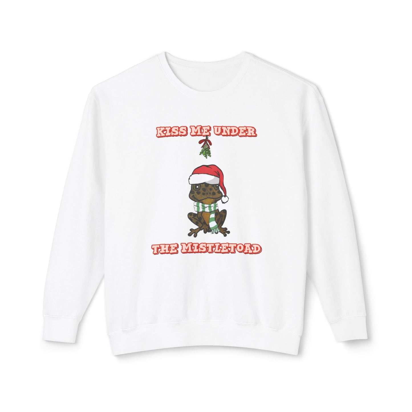 MistleToad - Unisex Lightweight Crewneck Sweatshirt