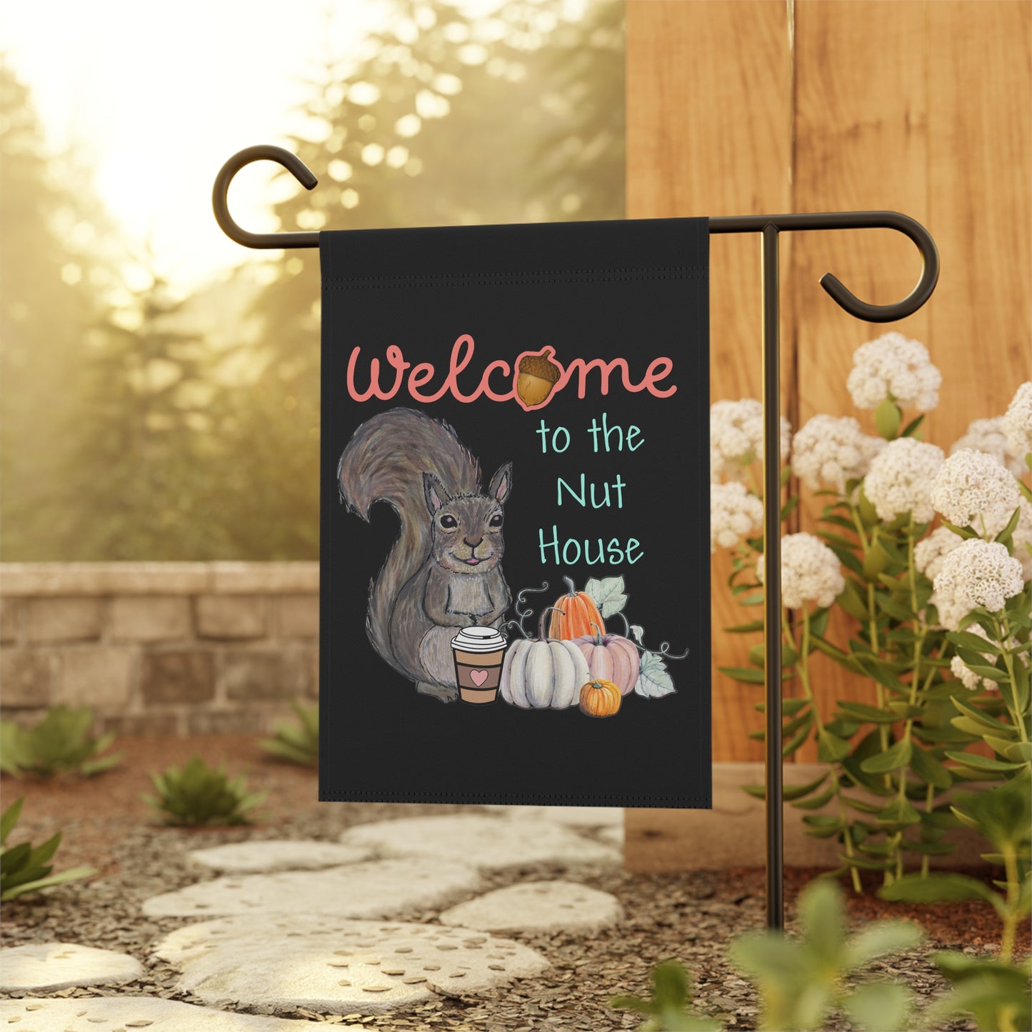 Welcome to the nut house - Garden & House Banner