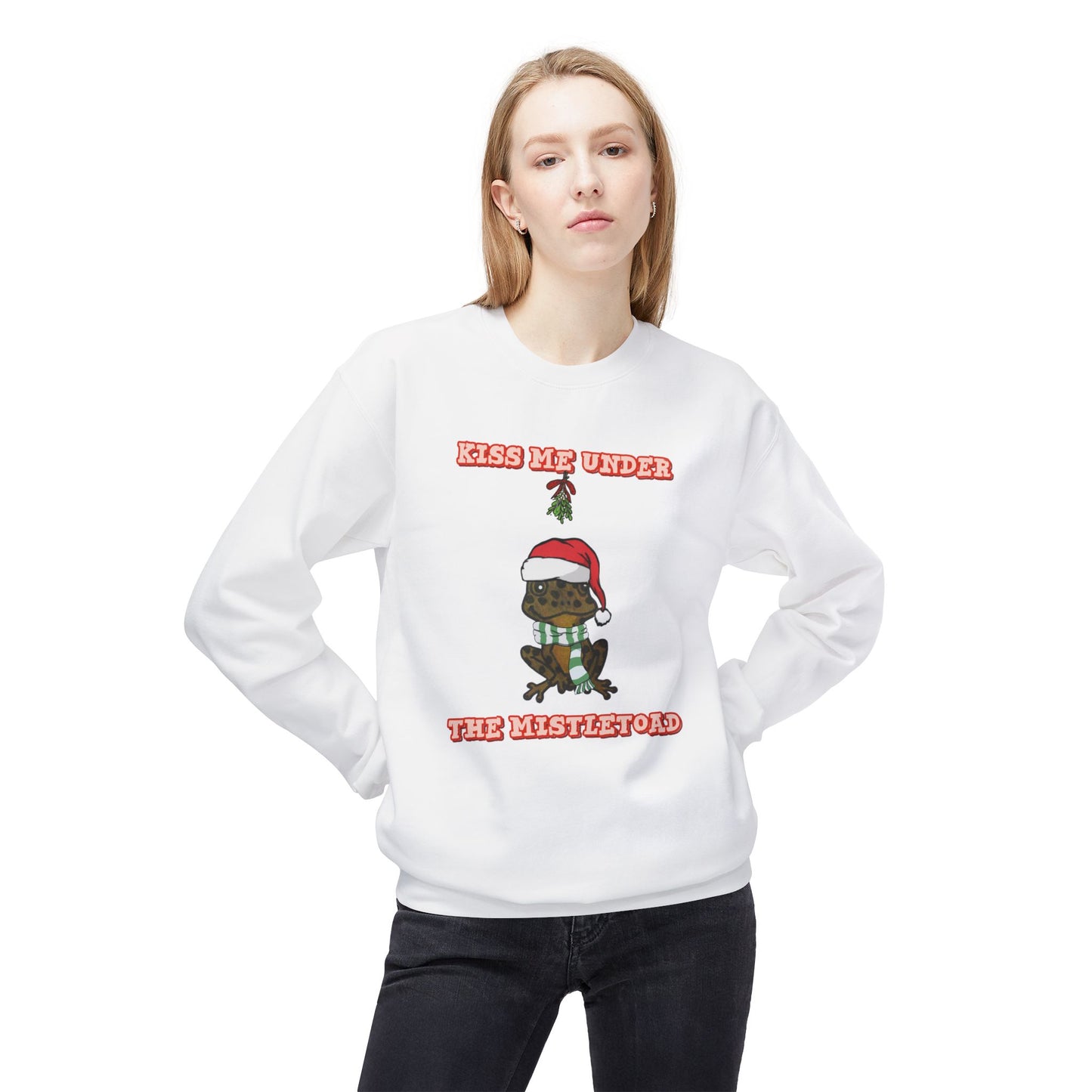 Mistle Toad - Unisex Midweight Softstyle Fleece Crewneck Sweatshirt