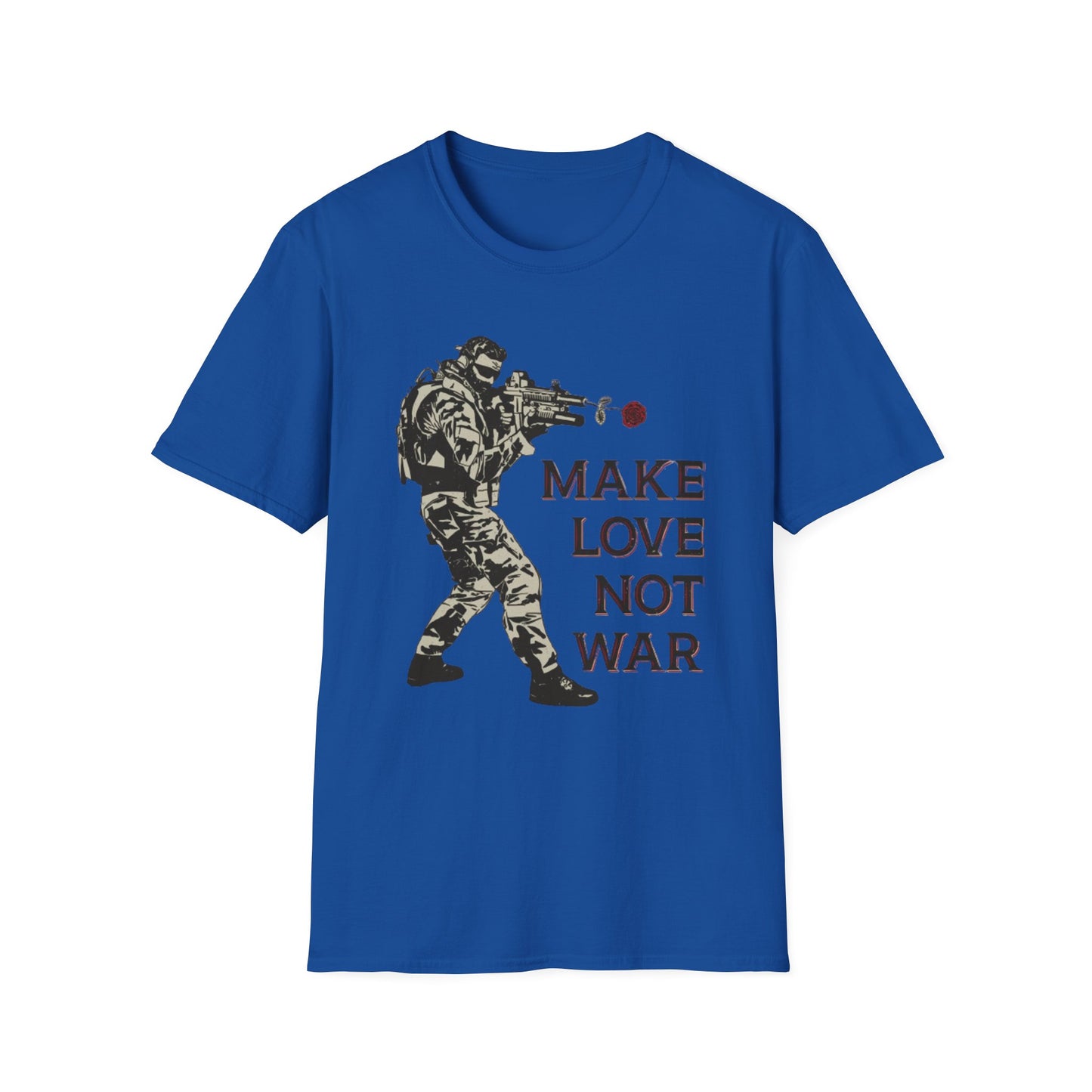 Make Love Not War - Unisex Softstyle T-Shirt