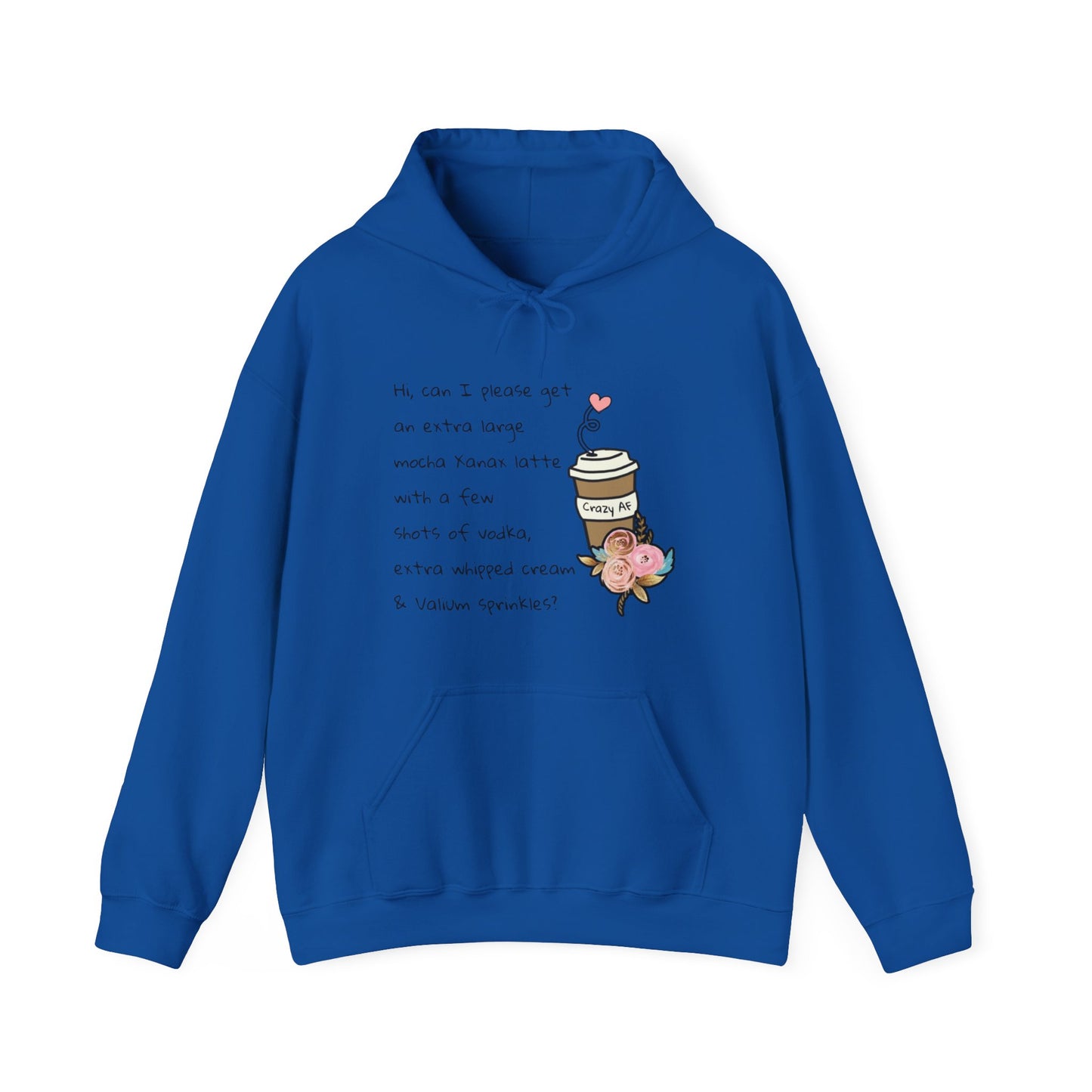 Xanax Latte - Unisex Heavy Blend™ Hooded Sweatshirt