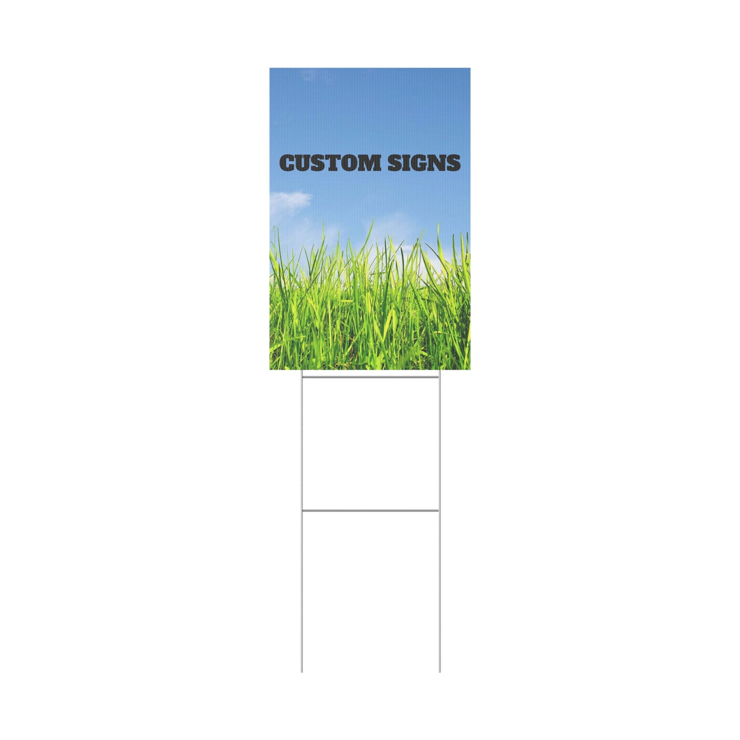 Custom - Plastic Yard Sign