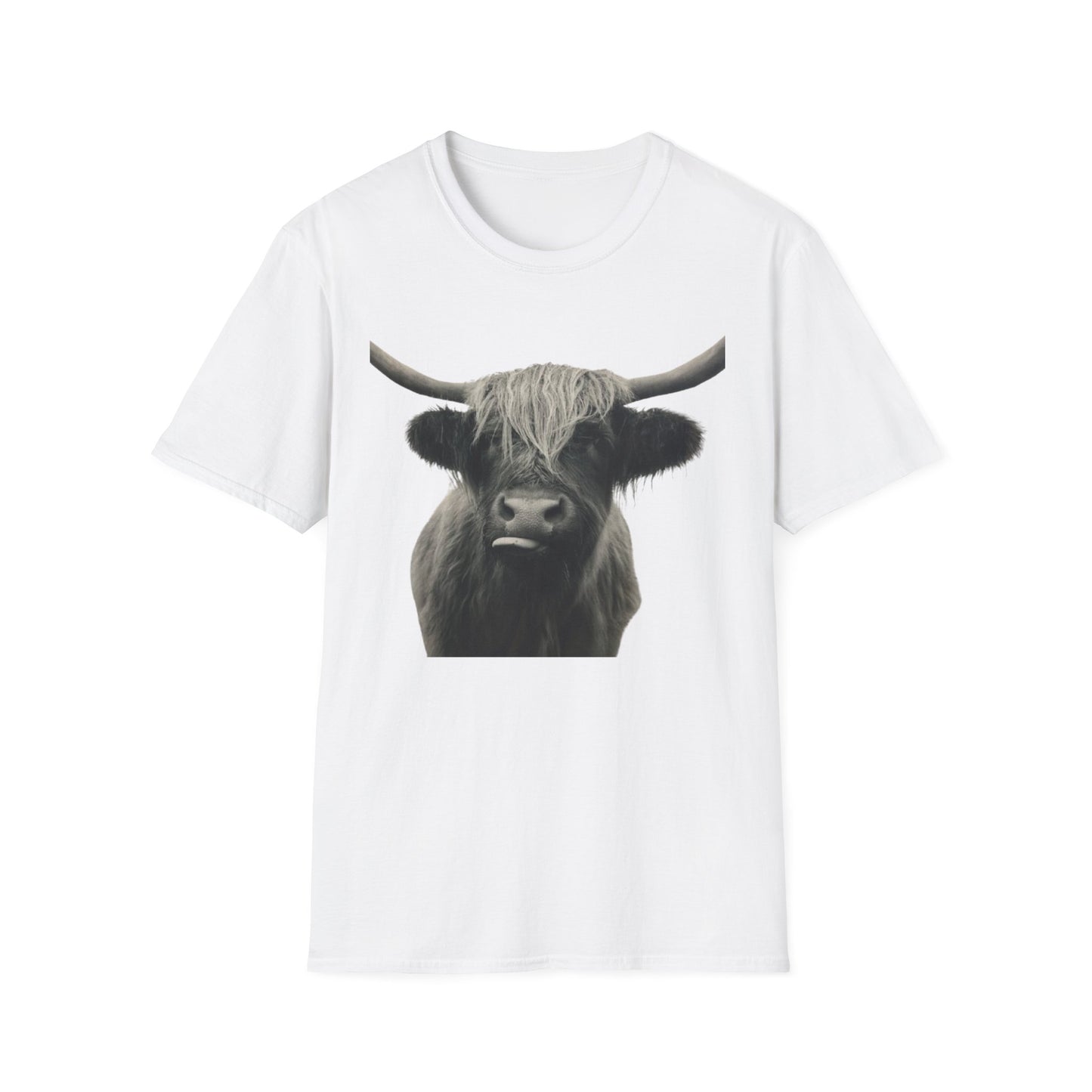 Just a Highland Cow - Unisex Softstyle T-Shirt