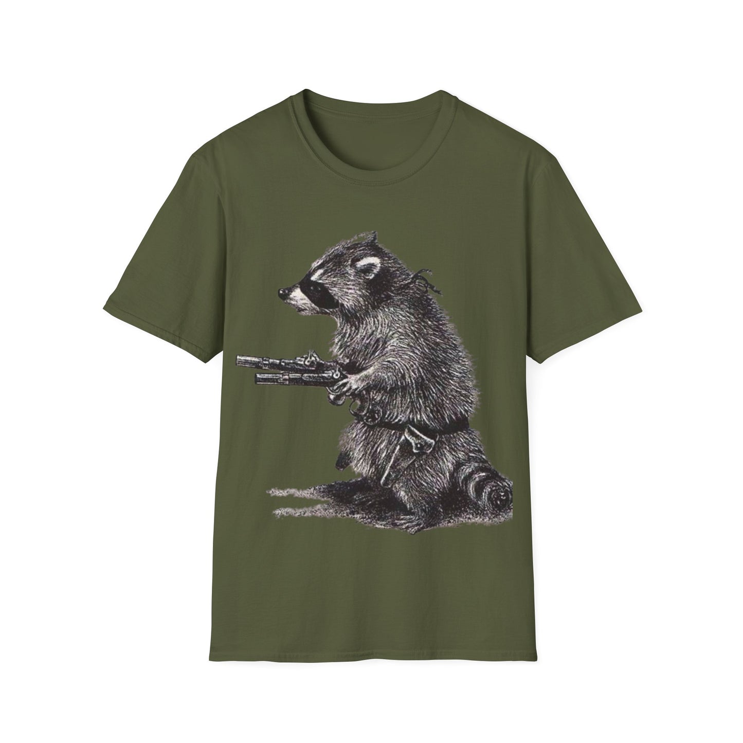 Flintlock Trash Panda - Unisex Softstyle T-Shirt