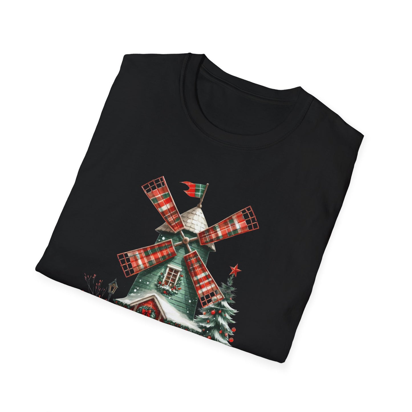 Small Town Christmas - Unisex Softstyle T-Shirt