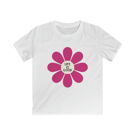 Life Is Good - Kids Softstyle Tee