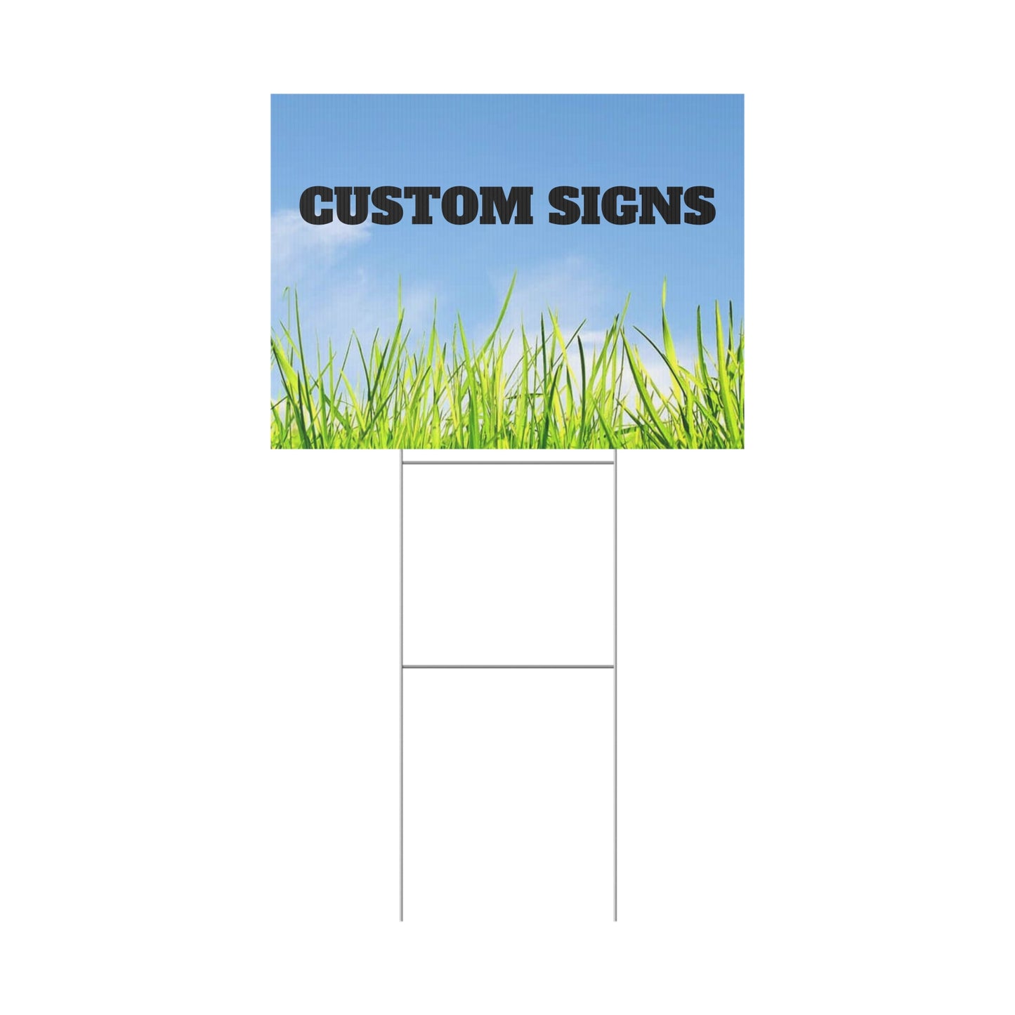 Custom - Plastic Yard Sign