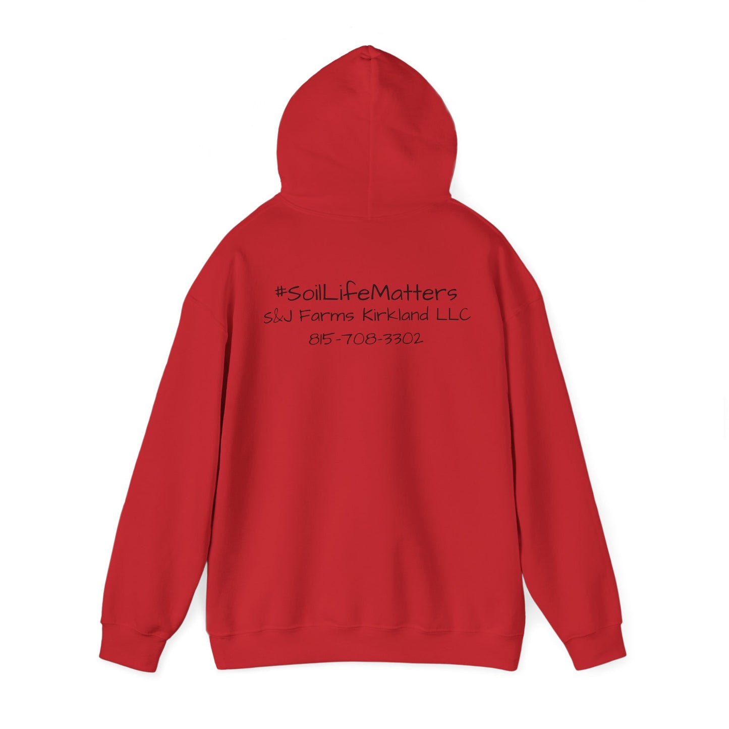 S&J Farm Kirkland LLC FRONT AND BACK DESIGNS - Unisex Heavy Blend™ Hooded Sweatshirt