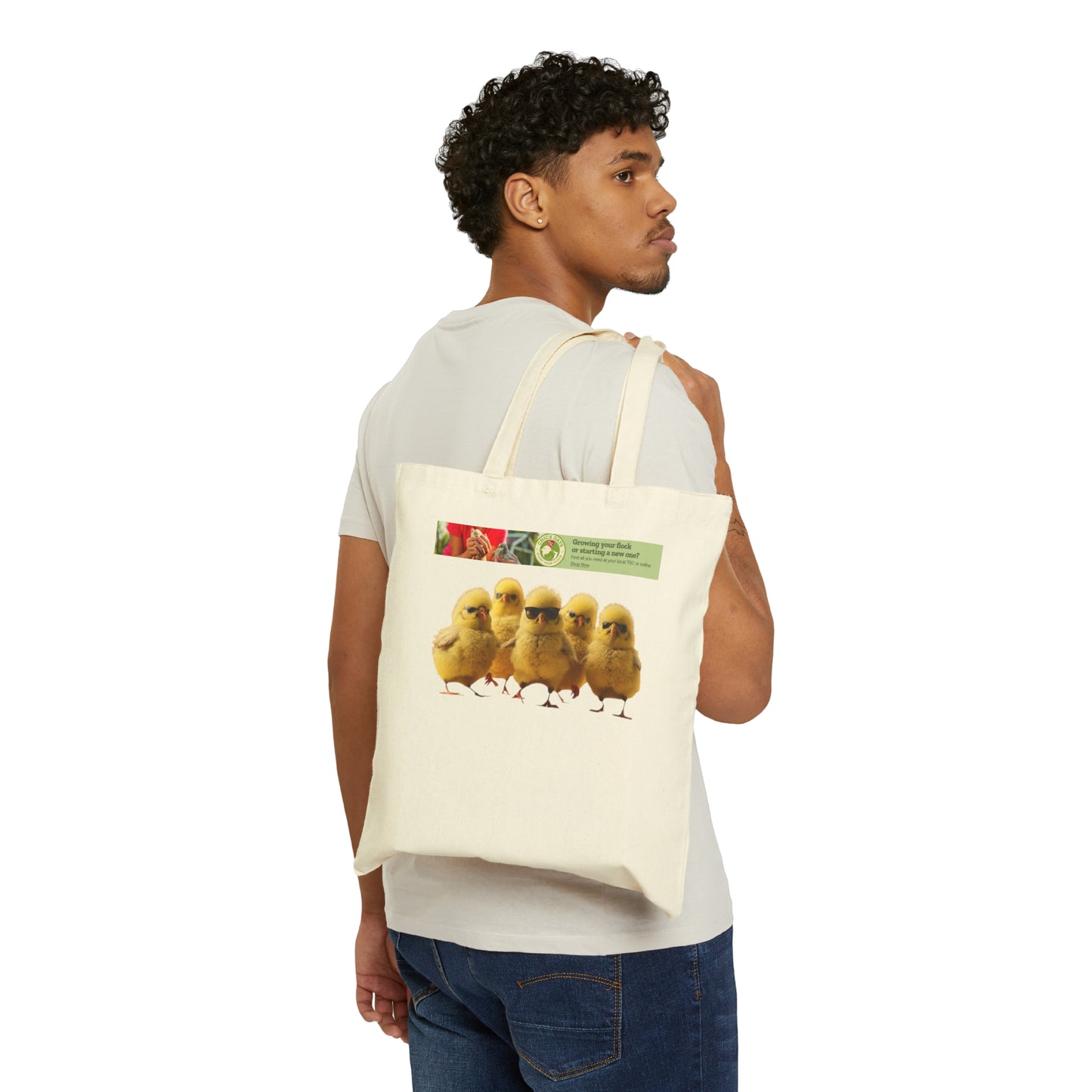 Both Sides Print Custom - Cotton Canvas Tote Bag