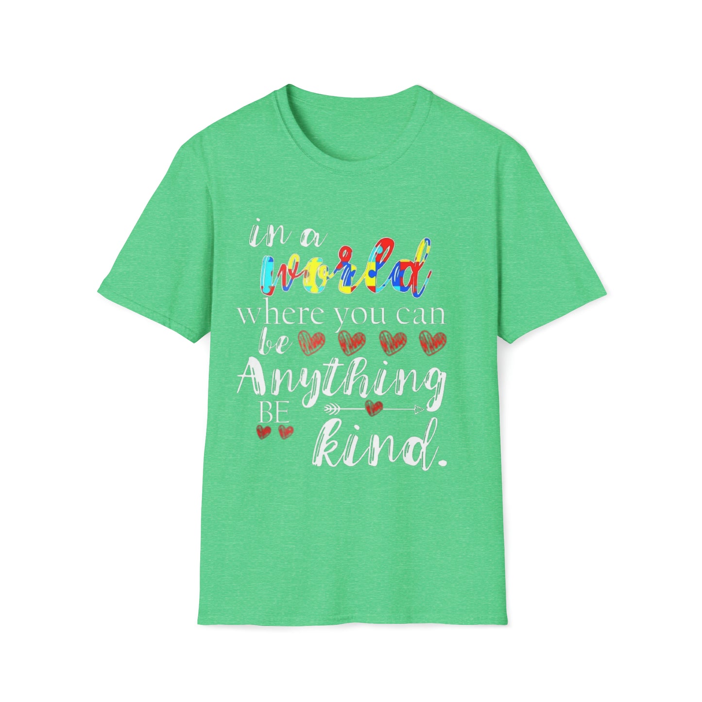 Be Kind - Unisex Softstyle T-Shirt