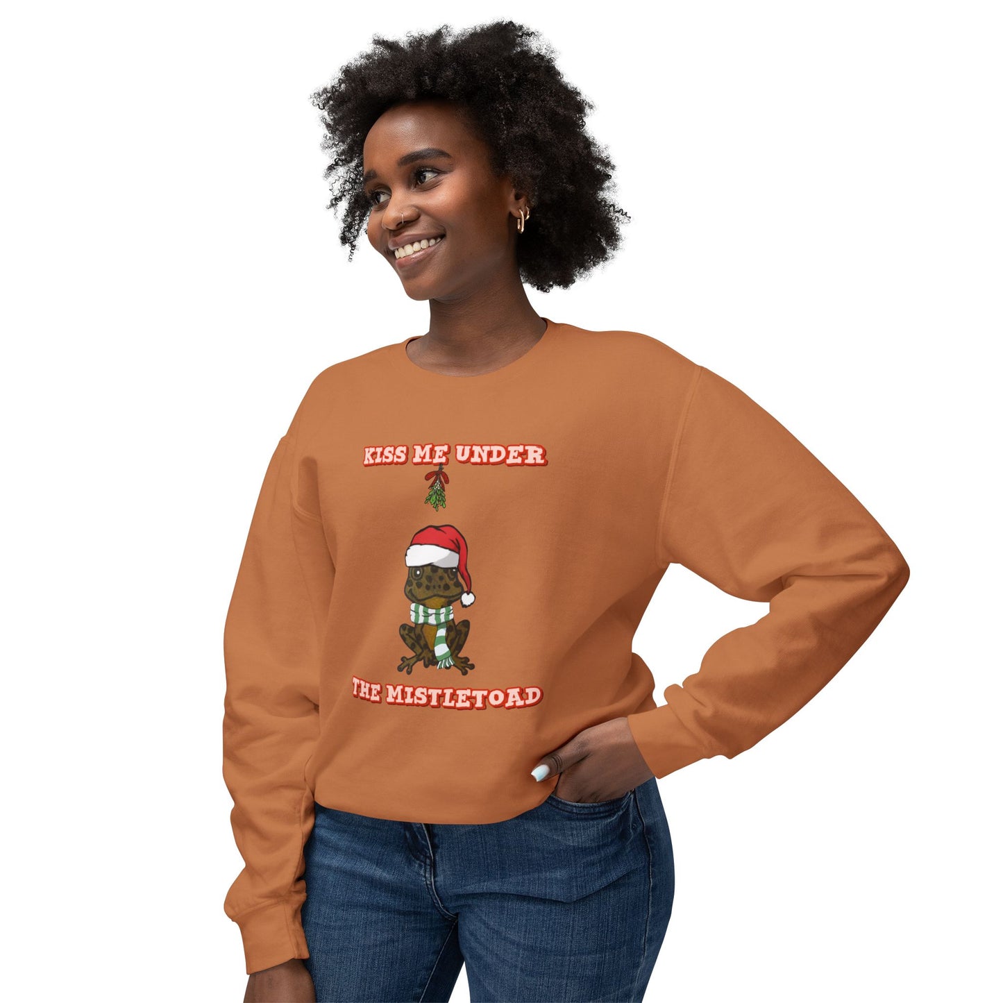 MistleToad - Unisex Lightweight Crewneck Sweatshirt