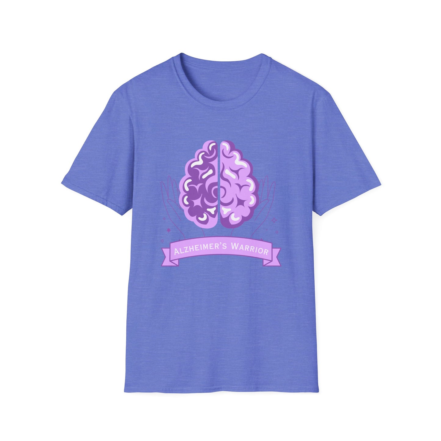 Alzheimer's Warrior - Unisex Softstyle T-Shirt