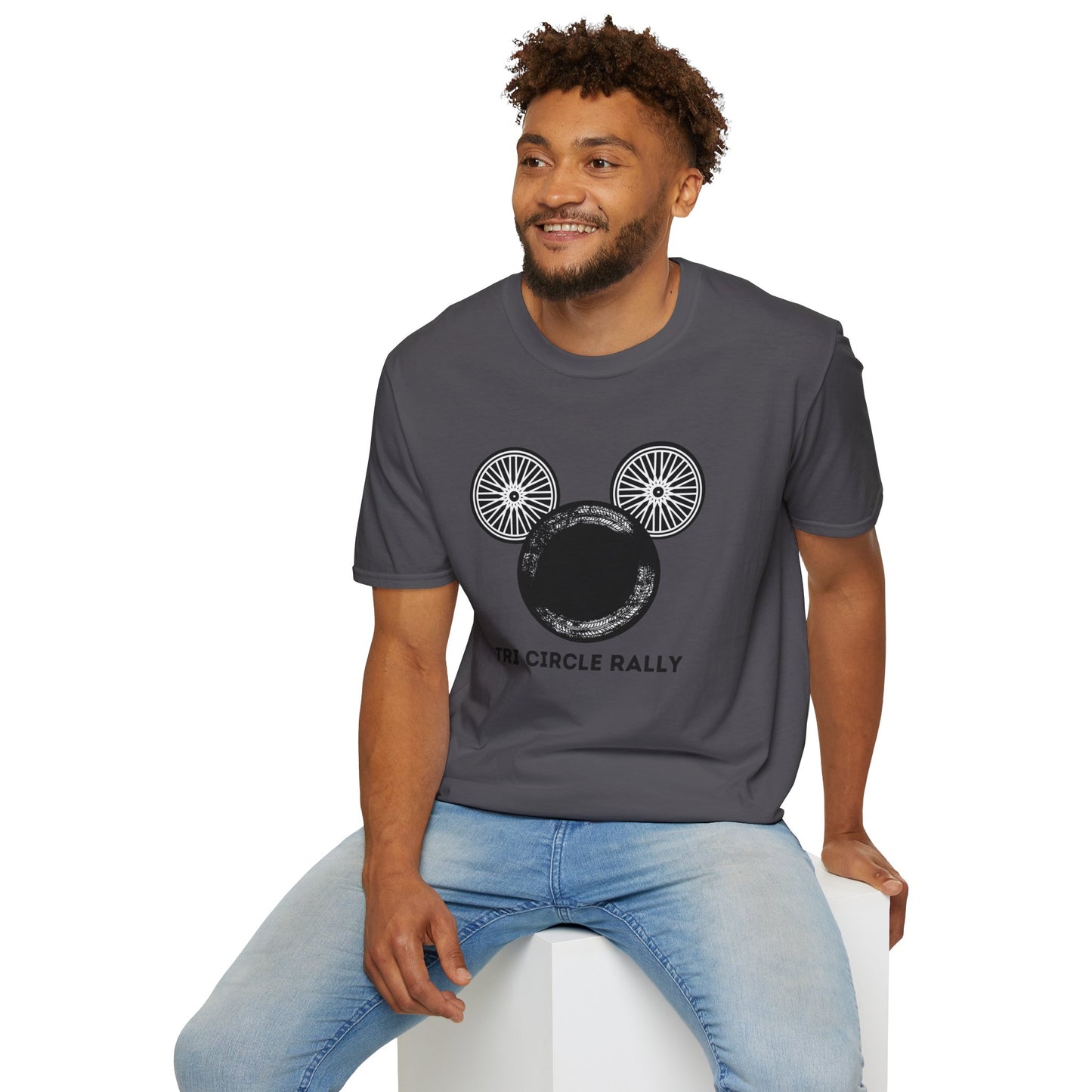 Tri Circle Rally - Unisex Softstyle T-Shirt