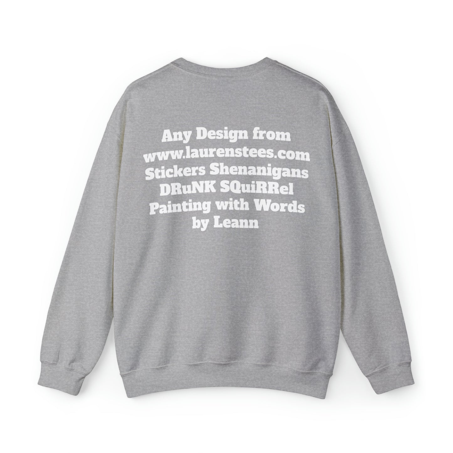 Custom or Any design on site FRONT & BACK DESIGNS - Unisex Heavy Blend™ Crewneck Sweatshirt