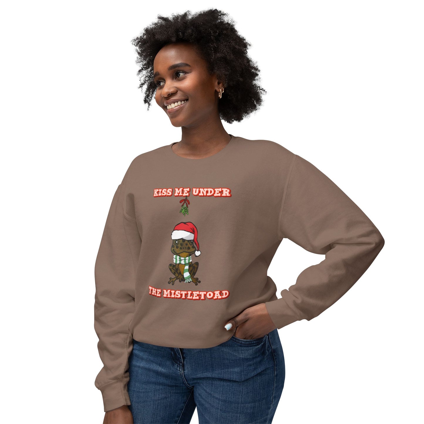 MistleToad - Unisex Lightweight Crewneck Sweatshirt