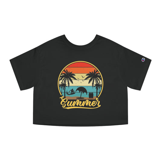Summer - Champion Women's Heritage Cropped T-Shirt
