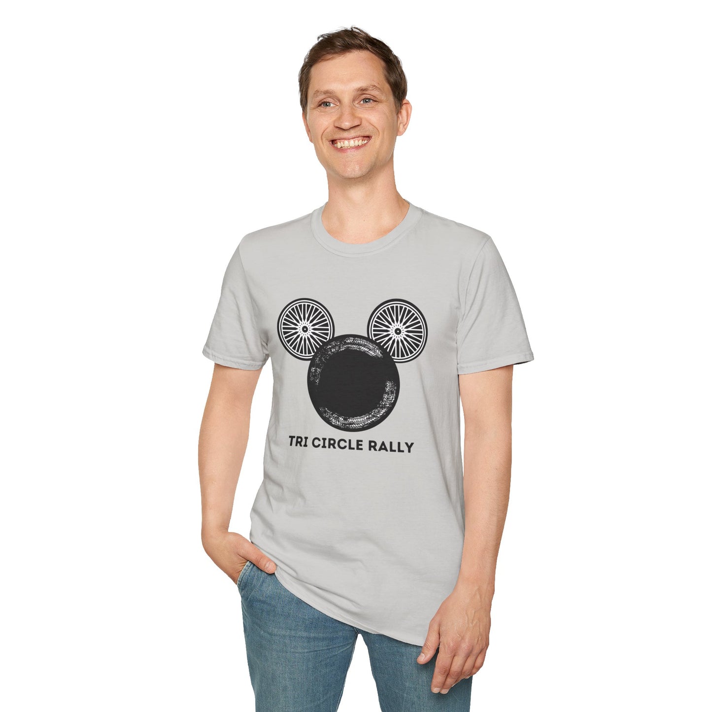 Tri Circle Rally - Unisex Softstyle T-Shirt