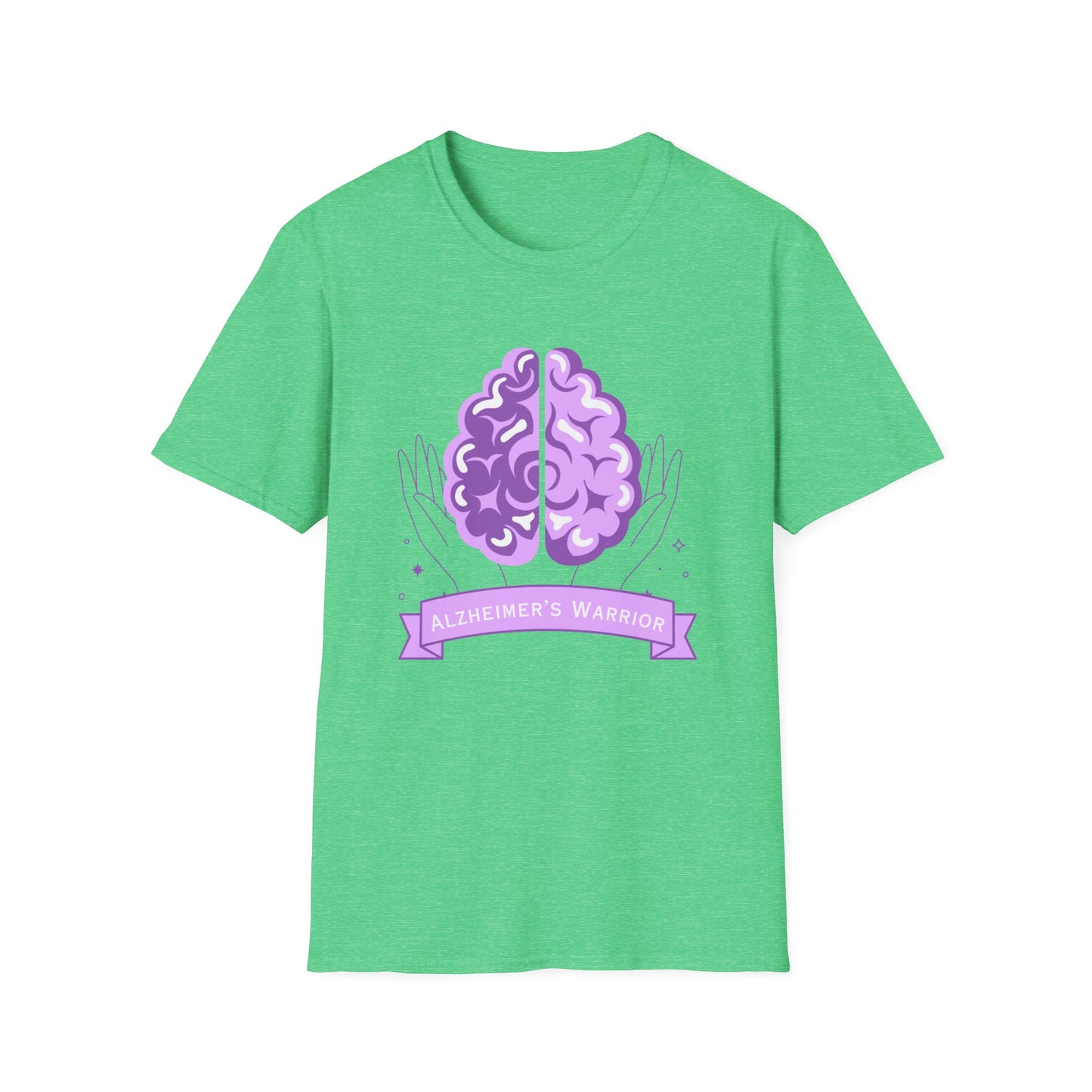 Alzheimer's Warrior - Unisex Softstyle T-Shirt