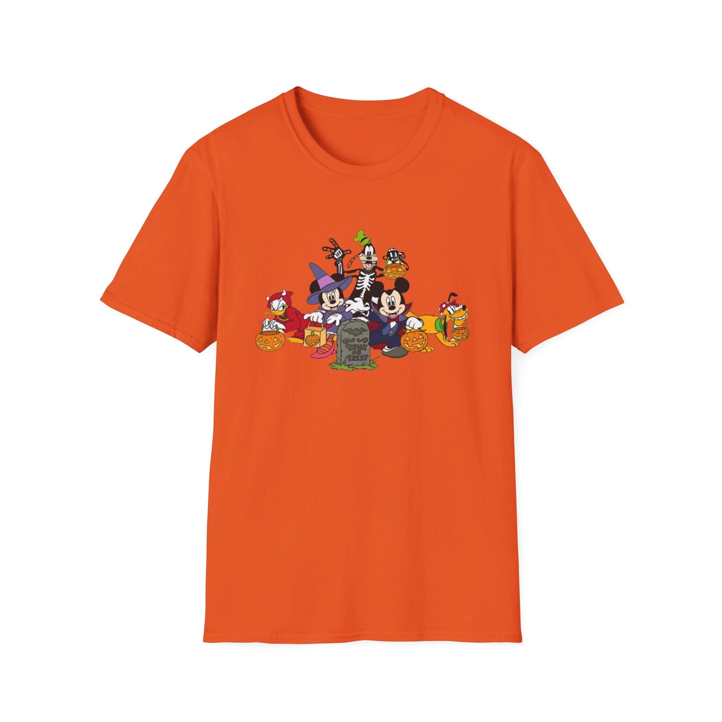 Mickey Trick or Treat - Unisex Softstyle T-Shirt