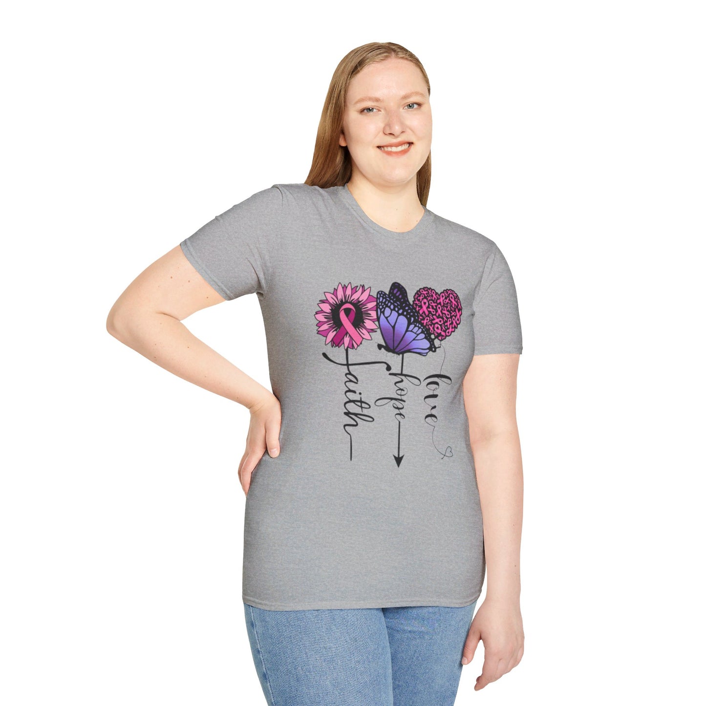 Faith Hope Love - Unisex Softstyle T-Shirt