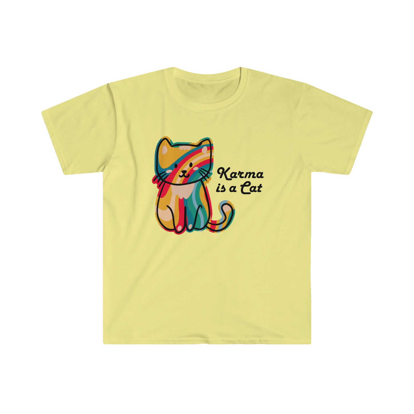 Swifty Karma is a Cat - Unisex Softstyle T-Shirt