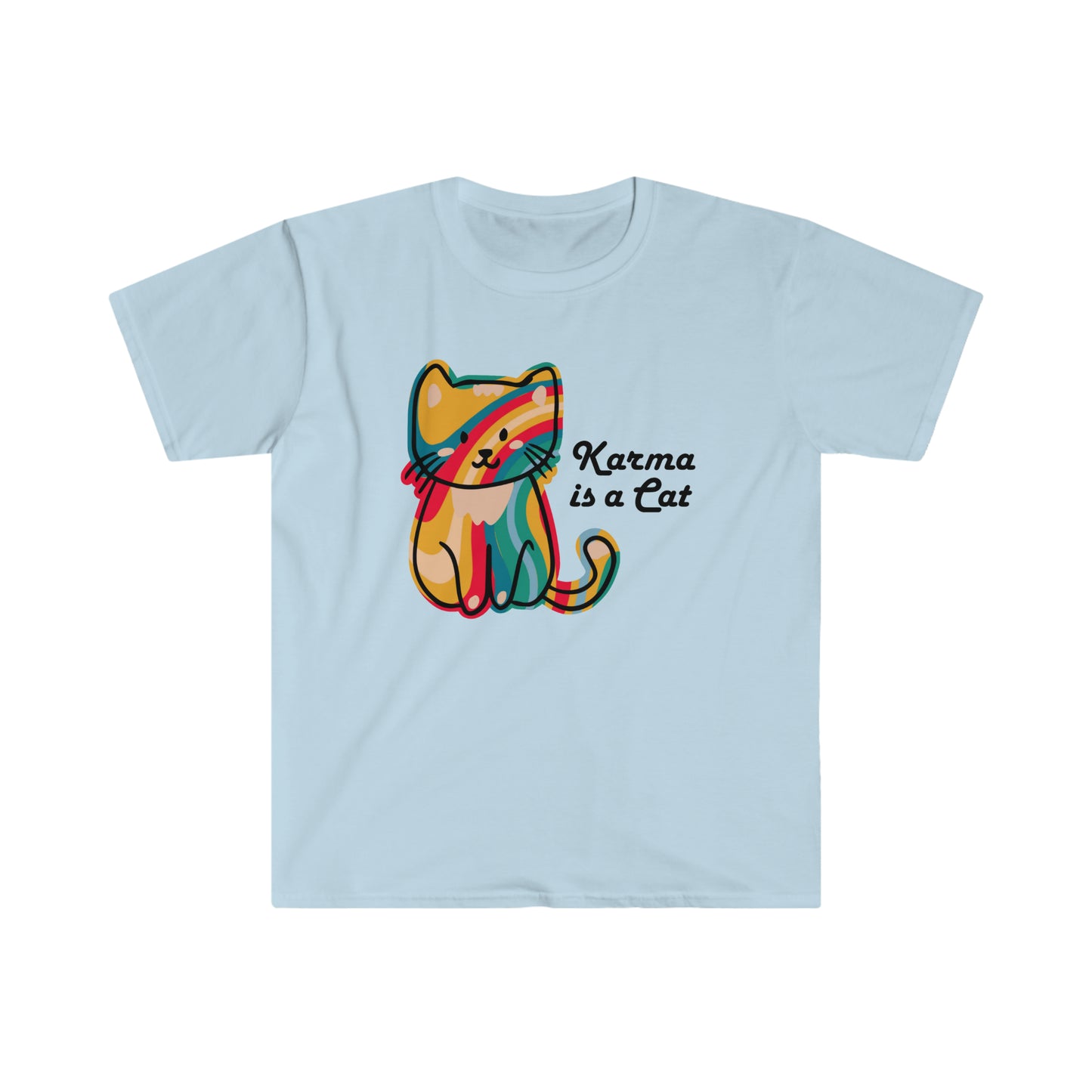 Swifty Karma is a Cat - Unisex Softstyle T-Shirt