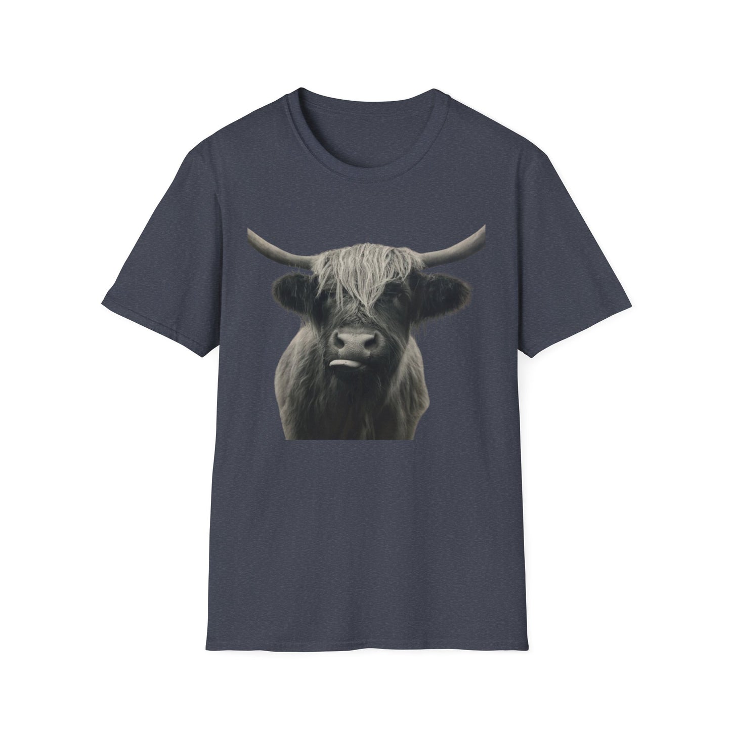 Just a Highland Cow - Unisex Softstyle T-Shirt