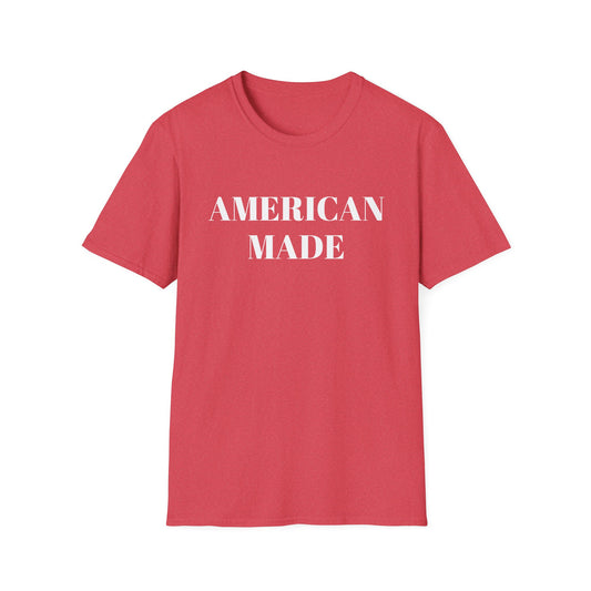 American Made - Unisex Softstyle T-Shirt | Comfortable Everyday Wear | Perfect for Casual Outings