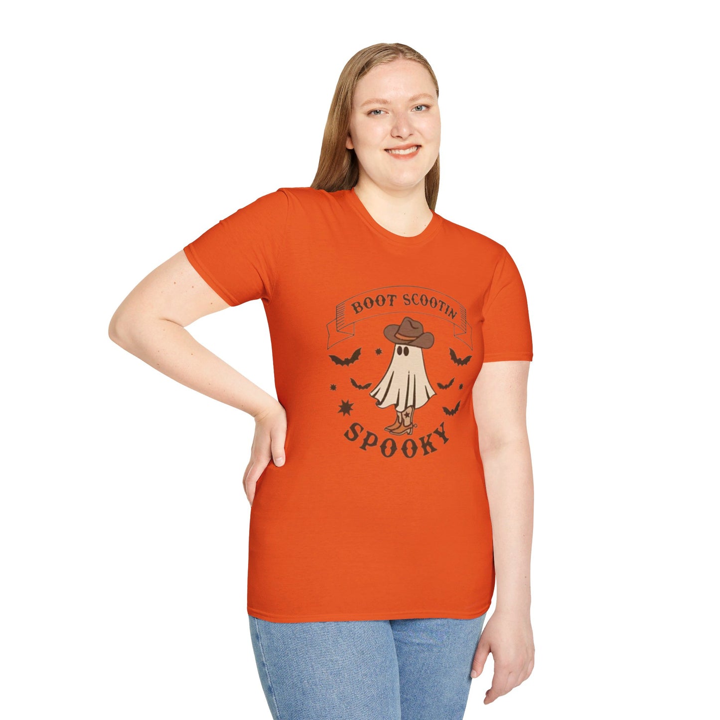 Boot Scootin’ Spooky - Unisex Softstyle T-Shirt