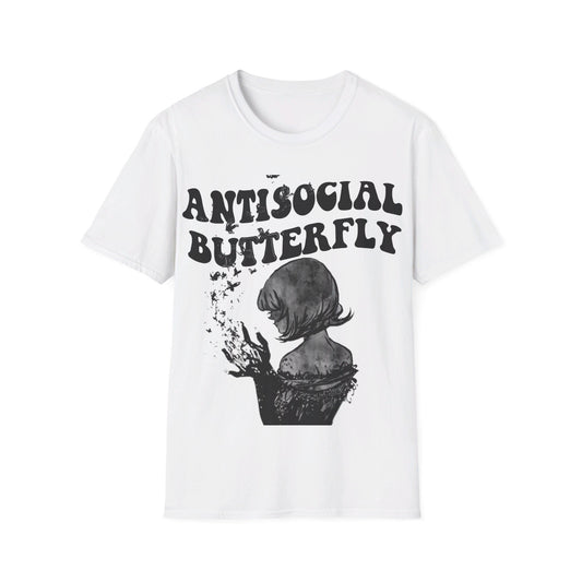 Antisocial Butterfly 2 - Unisex Softstyle T-Shirt