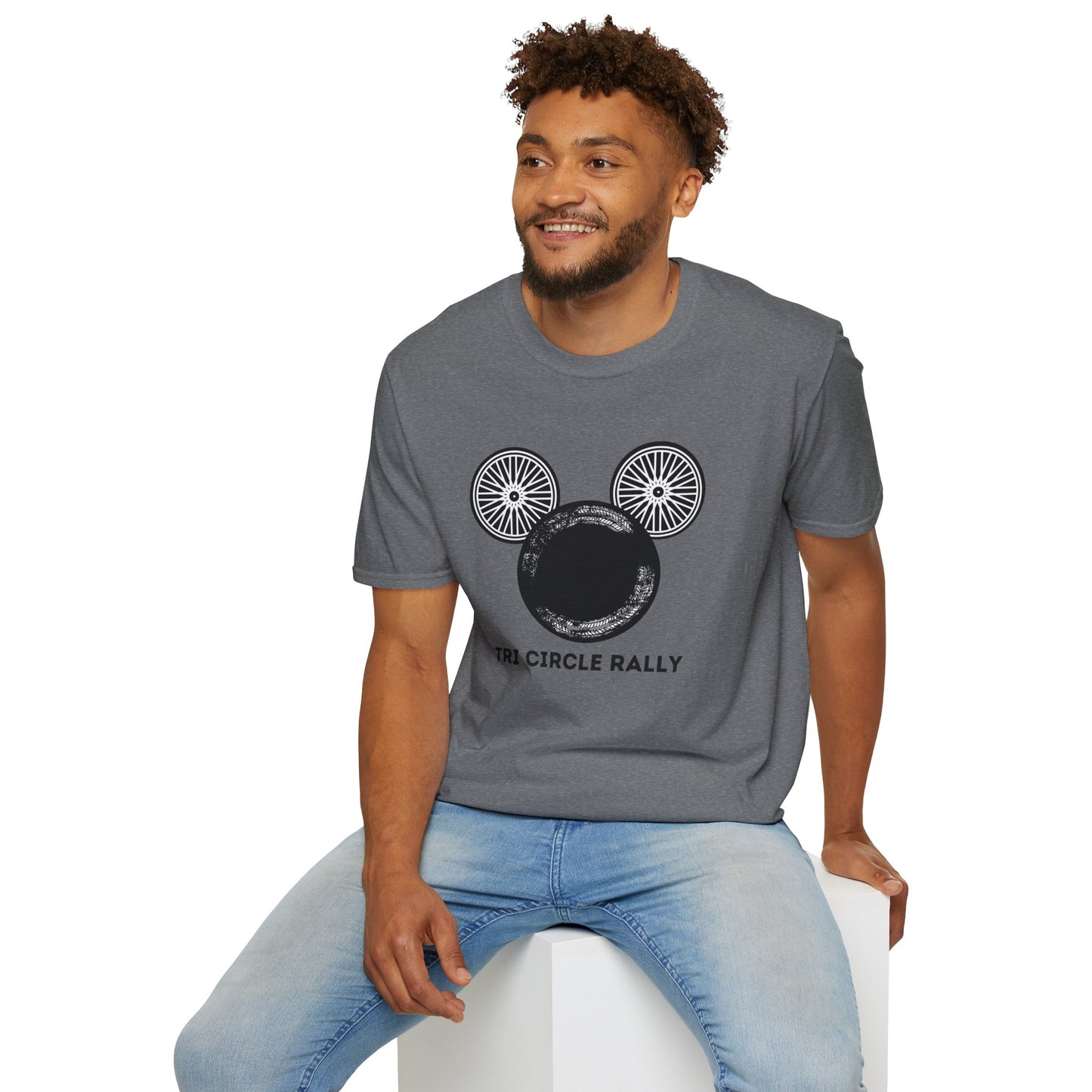 Tri Circle Rally - Unisex Softstyle T-Shirt