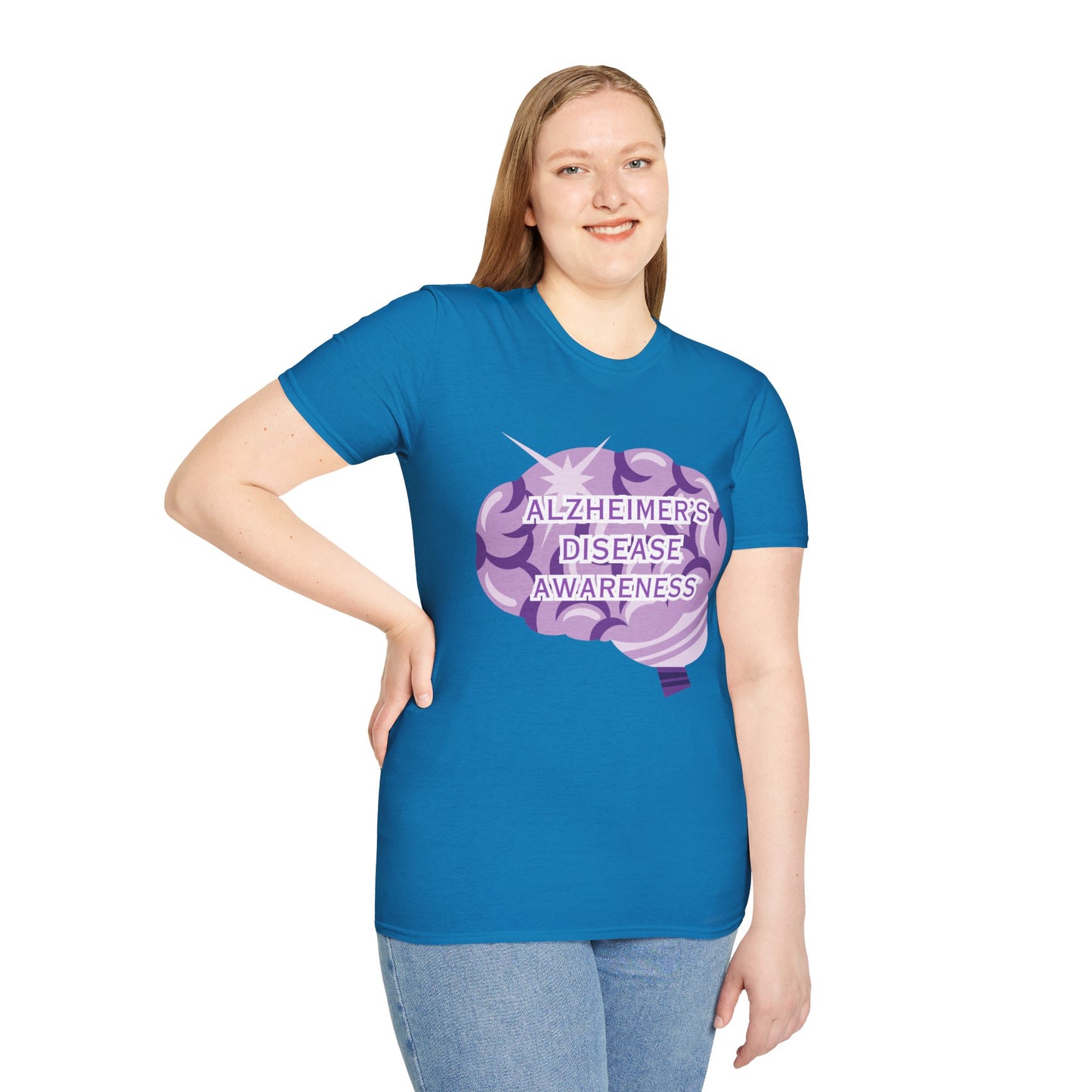 Alzheimer's Disease Awareness - Unisex Softstyle T-Shirt