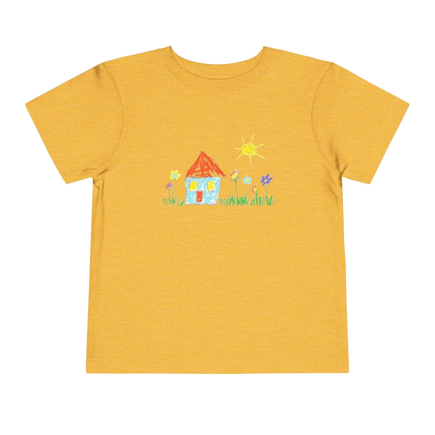 Your Childs Art on a Shirt - Toddler Short Sleeve Tee